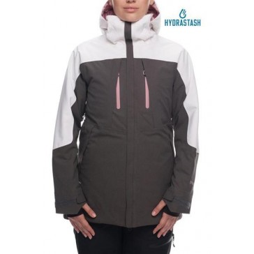 686 - GLCR Insl Hydrastash JKT Charcoal WMNS MED