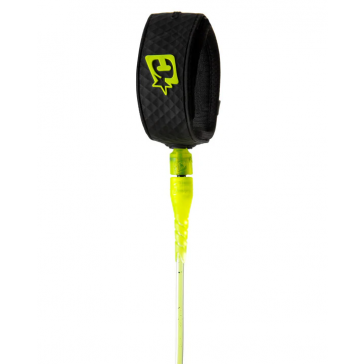 Creatures of Leisure - Superlite Pro 6' Leash Fluro Lime Speckle Blk