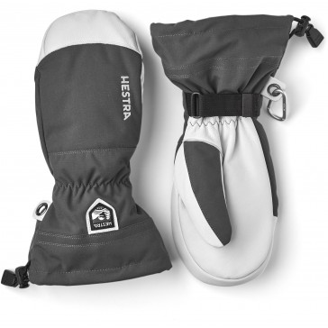 Hestra - Army Leather Heli Ski Mitt - Gray