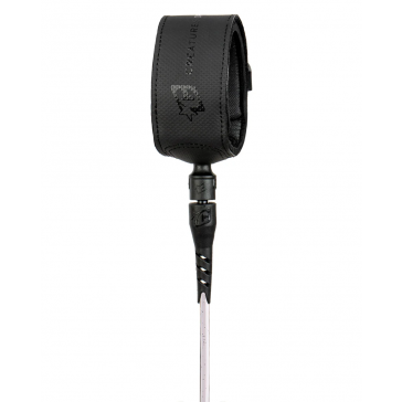 Creatures of Leisure - Superlite Pro 6' Leash White Speckle Blk