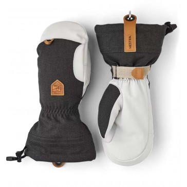 Hestra - Army Leather Patrol Gauntlet Mitt - Charcoal