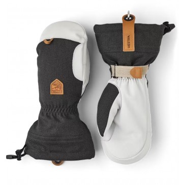 Hestra - Army Leather Heli Ski Mitt - Gray