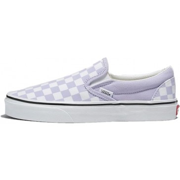 Vans lavender slip on best sale