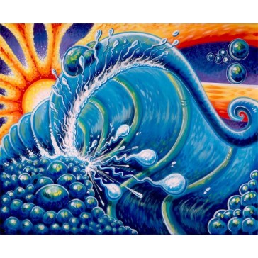 Drew Brophy - Art Print Foamy Tube