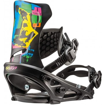 FLUX - DS Snowboard Bindings - Hosoi Black
