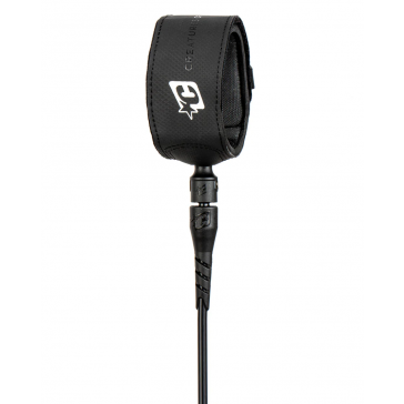 Creatures of Leisure - Superlite Comp 6' Leash Black Silver