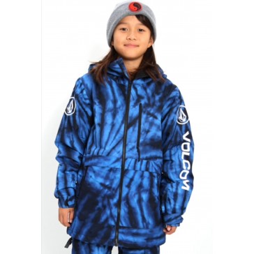 Volcom - Holbeck Ins JKT Blk/Blue Dye Boys MED