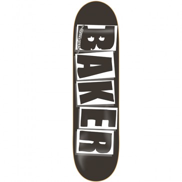 Baker Skateboards - Brand Logo - Black/White Deck 8.25