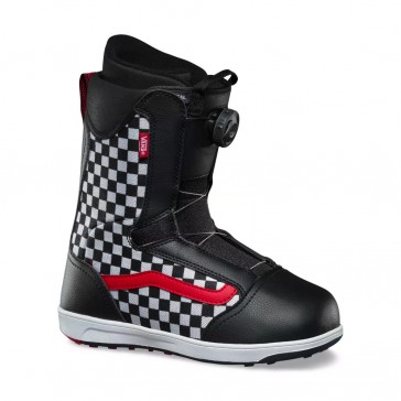 Vans - Brystal Youth Snowboard Boot - Black/Checkered