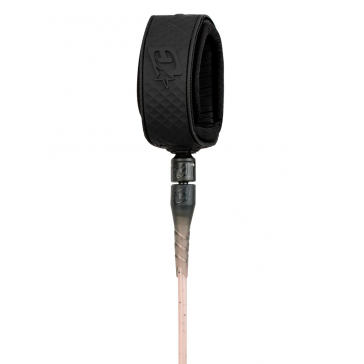 Creatures of Leisure - Longboard Ankle Leash 9' Pink Speckle Blk