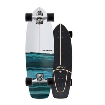 Carver - Resin Blue/White C7 31" Complete