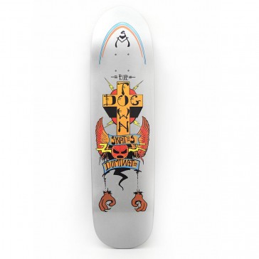 Dogtown - Dominate Pool Skateboard Deck 8.25" x 32.125" - Silver Flake