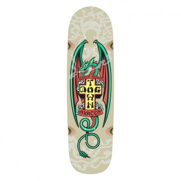 Dogtown Pool Series Red Dog Skateboard Deck 9" x 32.5” (Green Dragon)