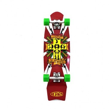 Dogtown - Death To Invaders Mini Complete with Indys - 8.5 x 28.75 - White