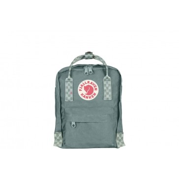 Fjallraven - Kanken Mini Frost Green Chess Pattern