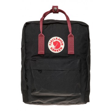 Fjallraven - Kanken Black & Ox Red