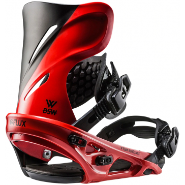 FLUX - DSW Snowboard Bindings - Red/Black