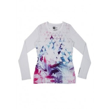 686 - Women's Tech Long Sleeve Geo Palm Base Layer