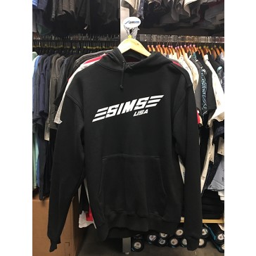Sims - Slantwing Black Hoodie XL