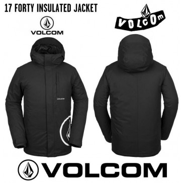 Volcom - 17 Forty INS JKT Blk MNS SM