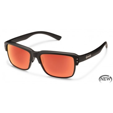 Suncloud Port O Call Blk Red Mirror