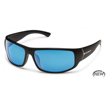 Suncloud Turbine Black Blue Mirror