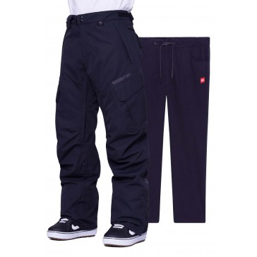 686 - Smarty 3-In-1 Cargo Pant Black - Men's