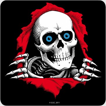Powell Peralta - 12" Ripper Ramp Sticker (Single) Black Or White
