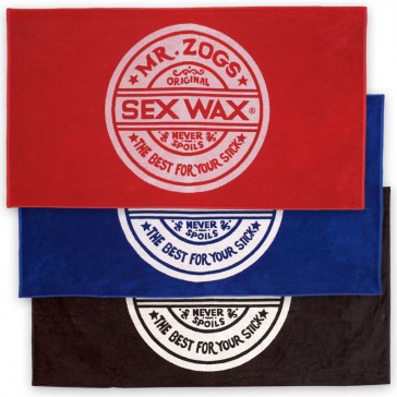 Sex Wax - Jacquard Knit, Prewashed Beach Towel