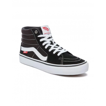 Vans - Sk8-Hi Pro Black/Wht. 6.5