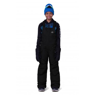 686 - Frontier Insulated Bib Pant Black - Boy's