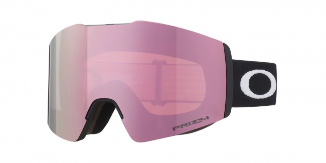 Oakley - Fall Line M Snow Goggles - Prizm Rose Gold Iridium Lenses, Matte  Black Strap