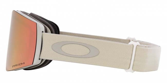 Oakley - Fall Line M Snow Goggles - Prizm Rose Gold Iridium Lenses, Matte  Cool Grey Strap