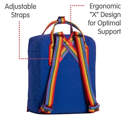 Fjallraven Kanken Rainbow Mini Deep Blue Rainbow