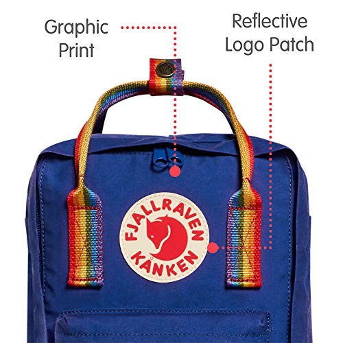 Kanken deep blue rainbow shop