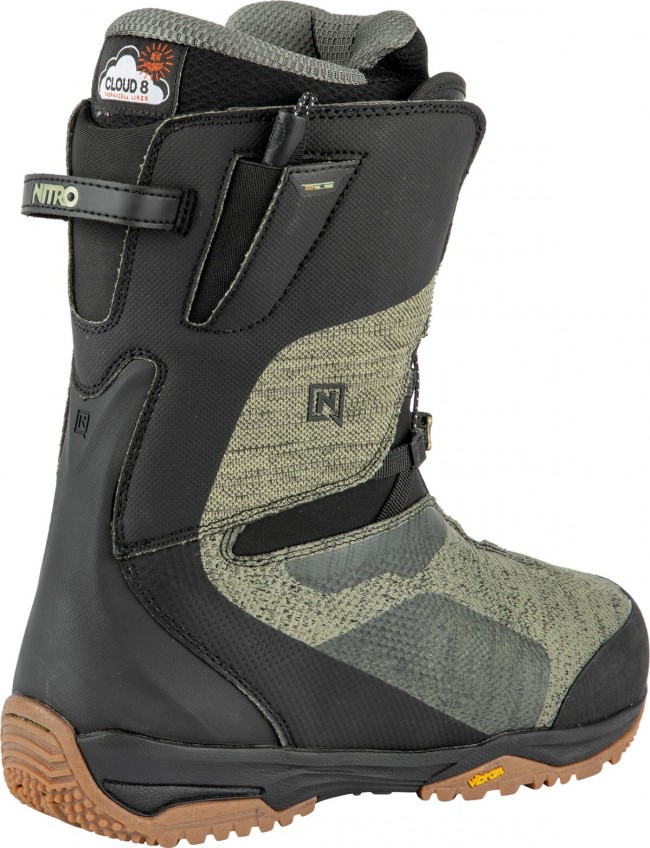 Nitro - Skylab TLS Men's Snowboard Boots - Gravity Grey/Black