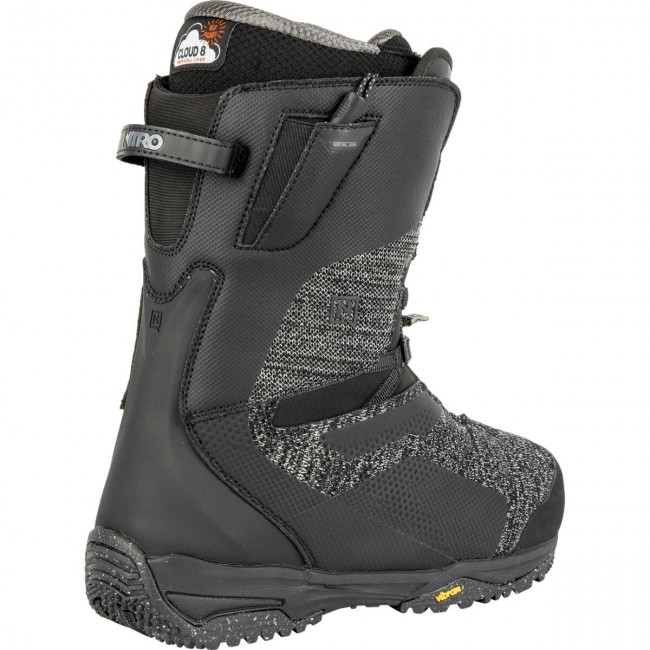 Nitro - Skylab TLS Men's Snowboard Boots - Black