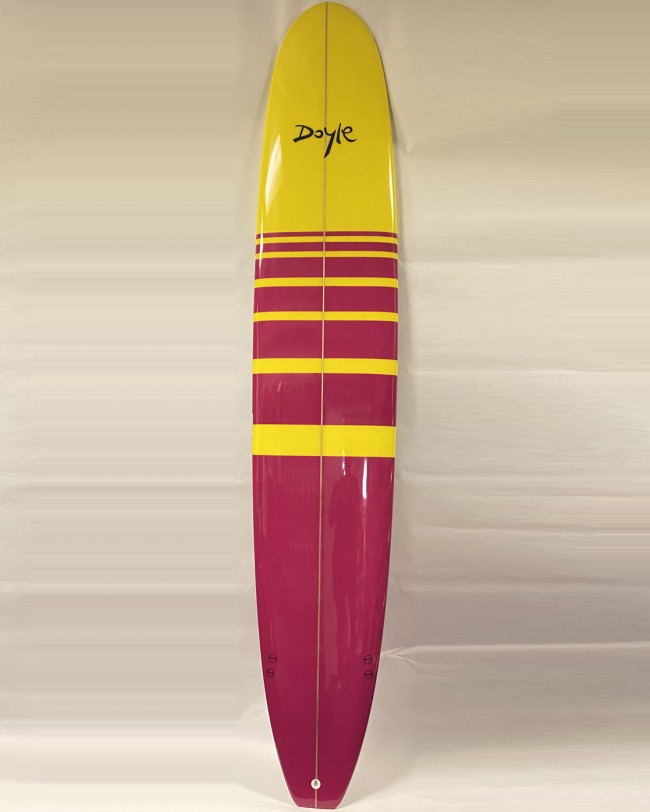 Doyle 10 Fiberglass Magenta Yellow Stripe