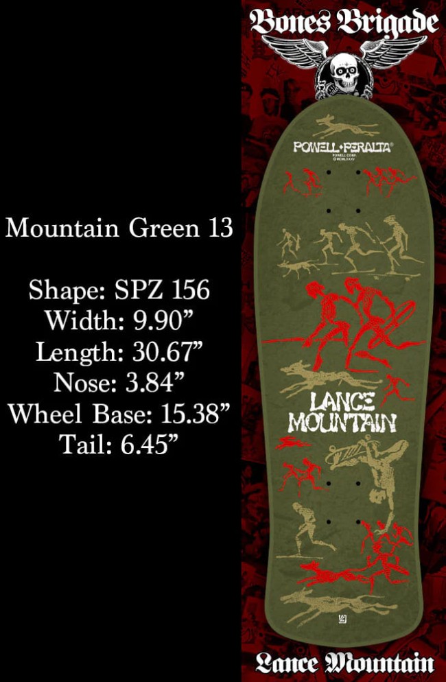 Powell Peralta - Bones Brigade Series 13 LANCE MOUNTAIN Future