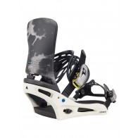 Burton - Men's Cartel Re:Flex White Graphic Snowboard Bindings