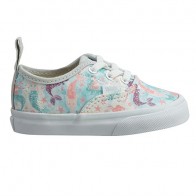 Vans Toddler Authentic Elastic Lace (Mermaid) Ice Flow/Glitter 