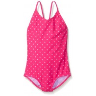 Kanu Surf Little Girls' Chloe One Piece Swimsuit Pink Size 6