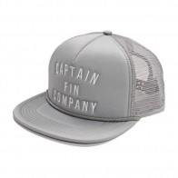 Captain Fin - College Foam Trucker Gray