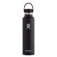 Hydro Flask - 24oz Std Mouth Flex Cap Black