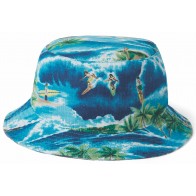 Reyn Spooner - Surfin 808 Bucket Hat L/XL Estate Blue
