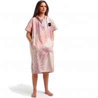 Slowtide - Hala Quick Dry Poncho Pink Palm