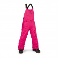 Volcom - Barkley BIB Magenta Youth Insulated