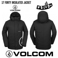Volcom - 17 Forty INS JKT Blk MNS XL