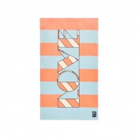 Slowtide - Love Love Love Beatles Towel Pink/Blue