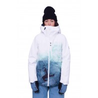 686 - Hydra INSULATED Jacket White Orion Blue Cloudbreak - Women's